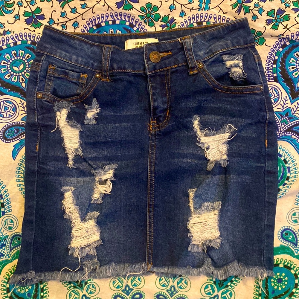 Denim skirt (stretch)